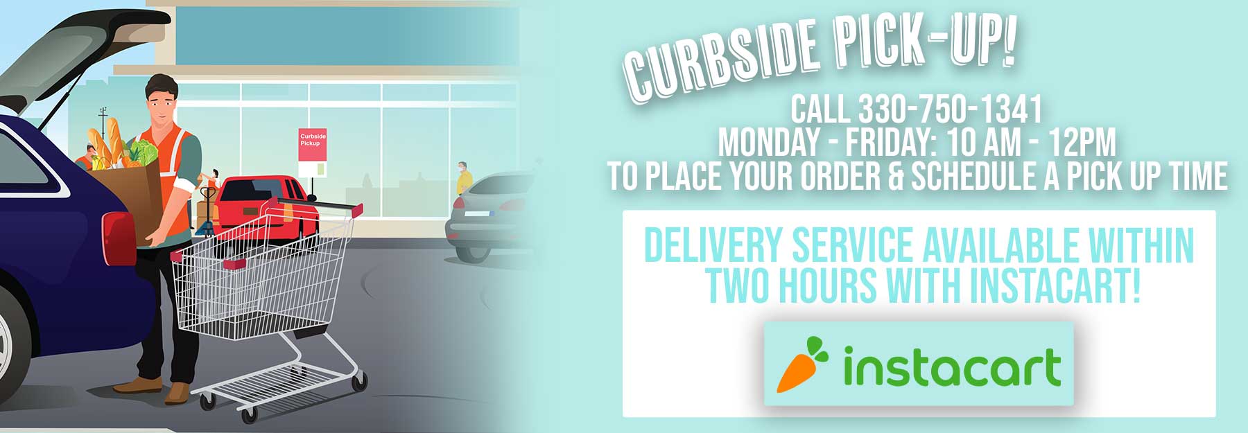 Curbside Pick-up/Delivery - Instacart